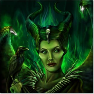 Maleficent Posters and Art